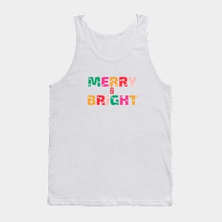 Christmas Merry and Bright Tank Top